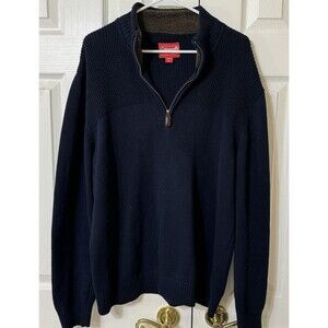 Coleman‎ The Outdoor Company Men’s  Quarter zip  Cotton sweater - Size Xl